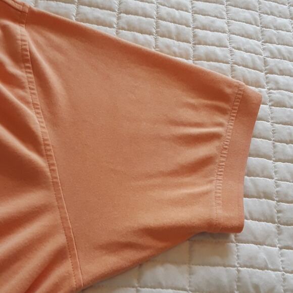 Mens Sz XL Orange Cool Skin Moisture Wicking Breathable SS Polo Golf Shirt - Picture 6 of 11